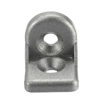 Suleve ZAS20 4Pcs Steel Ring Angle Bracket Corner Brackets Zinc alloy 20x20mm