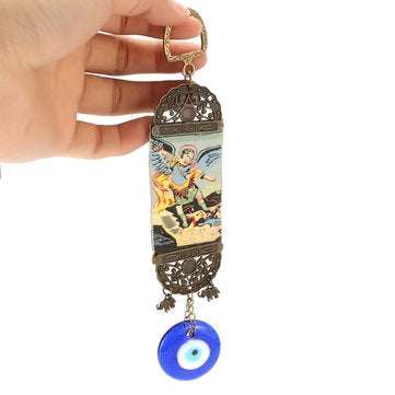 Turkish Blue Evil Eye Amulet Wall Hanging Home Decoration Lucky Protection Hanging Decorations