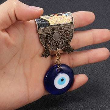 Turkish Blue Evil Eye Amulet Wall Hanging Home Decoration Lucky Protection Hanging Decorations