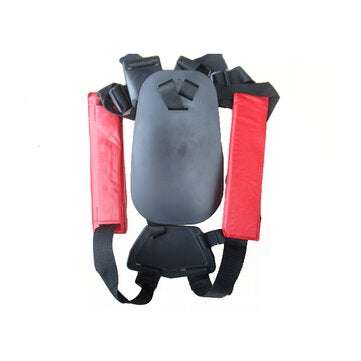 Trimmer Shoulder Strap Mower Trimmer Harness Strap Double Shoulder with Carry Hook for Brush Cutter