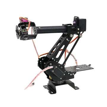 Upgrated Wifi/Bluetooth Version 6 Dof Black Aluminum Alloy Robot Arm + 6Pcs... (TYPE: BLUETOOTHTYPE)