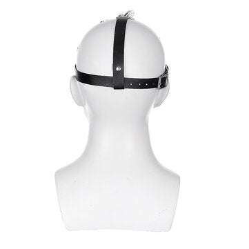 The Plague Doctor Mask Black Latex Gothic Steampunk Bird Beak