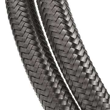 Teflon Stainless Braided Hose Tube Pipe Line Black for Petrol Oil Di Fuel Oil Line 1M