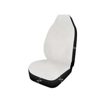 Universal Car Seat Cover Turtle Print Front Seat Cushion Breathable Protectors Set for Car Easy Disa