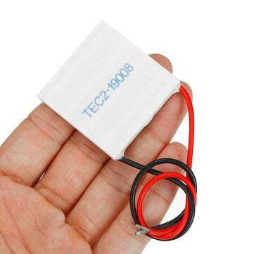 TEC2-19008  Double-layer Heatsink Cooling Peltier Semiconductor Thermoelectric Cooler 40mm*40mm*6mm