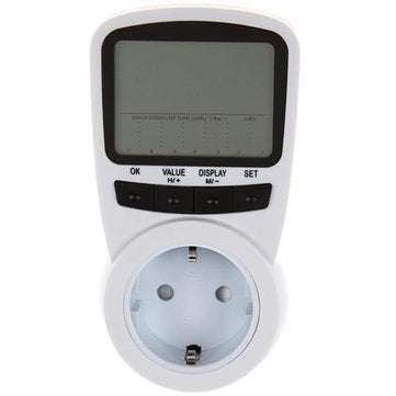 TS-1500 Professional Digital LCD Electric Power Energy Meter Voltage Wattage Curre... (PLUG: UKPLUG)
