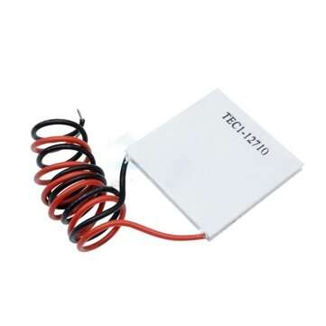 TEC1-12710 12V Heatsink Cooling Peltier TEC Semiconductor Thermoelectric Cooler 40mm*40mm*3mm