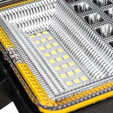 Universal Car LED Work Light Vehicle Spotlight Lamp Square 200W 6000K 8000LM Waterproof For Off-r