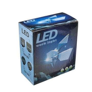 Universal Car LED Work Light Vehicle Spotlight Lamp Square 200W 6000K 8000LM Waterproof For Off-r