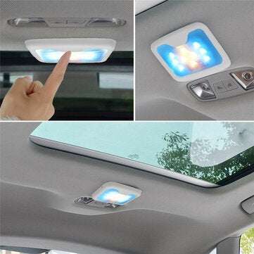 Universal Car Interior USB LED Roof Light Dimmable Trunk Ceiling Dome Reading Lamp DC5V