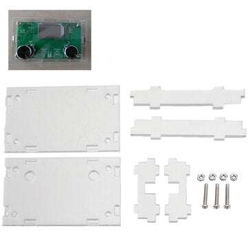 Transparent Acrylic Sheet Housing Case For DSP & PLL Digital Stereo FM Radio Receiver Module