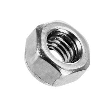 Suleve M4SN2 10Pcs M4 304 Stainless Steel Hex Self Locking Nuts Anti Loose All Steel Insert Lock