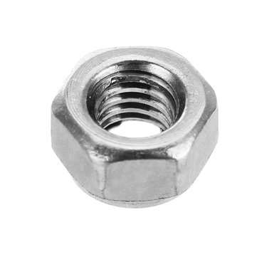 Suleve M4SN2 10Pcs M4 304 Stainless Steel Hex Self Locking Nuts Anti Loose All Steel Insert Lock