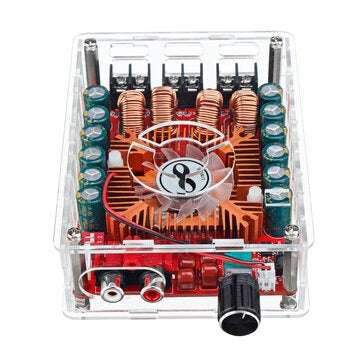 TDA7498E High-power Digital Power Amplifier Board 160W*2 Stereo BTL 220W Mono Shock Self-cooling wit