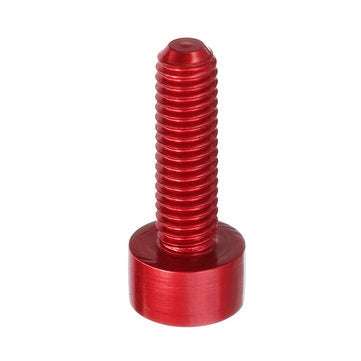 Suleve M3AH2 10pcs M3x10mm Hex Socket Cap Head Screws 7075 Aluminum Alloy Red