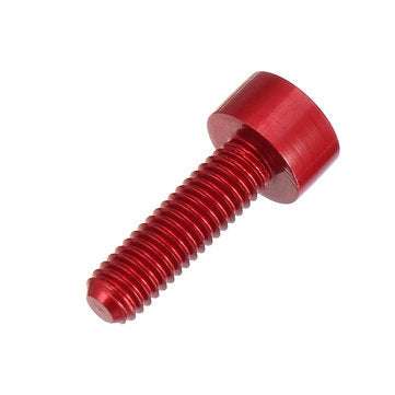 Suleve M3AH2 10pcs M3x10mm Hex Socket Cap Head Screws 7075 Aluminum Alloy Red