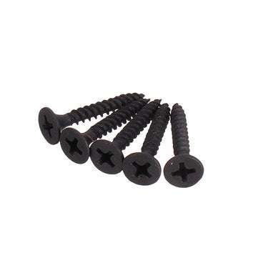 Suleve M3.5CP5 1000Pcs M3.5 Cross Black Recessed Flat Head Self Tapping Ash Phosphorus Drywall Metri