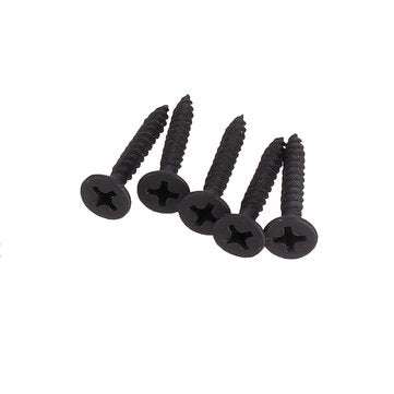 Suleve M3.5CP5 1000Pcs M3.5 Cross Black Recessed Flat Head Self Tapping Ash Phosphorus Drywall Metri