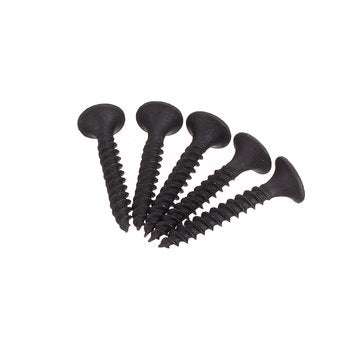 Suleve M3.5CP5 1000Pcs M3.5 Cross Black Recessed Flat Head Self Tapping Ash Phosphorus Drywall Metri