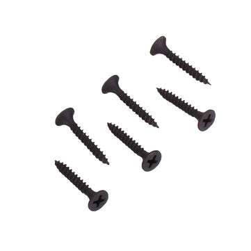 Suleve M3.5CP5 1000Pcs M3.5 Cross Black Recessed Flat Head Self Tapping Ash Phosphorus Drywall Metri