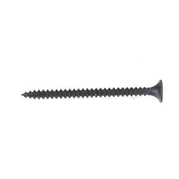 Suleve M3.5CP3 350Pcs M3.5 Cross Black Recessed Flat Head Self Tapping Ash Phosphorus Drywall Metric