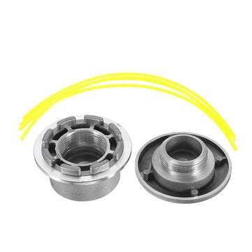 Universal Aluminum Grass Trimmer Head with 4 Lines Brush Cutter Head for Lawn Mower