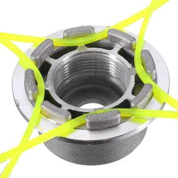 Universal Aluminum Grass Trimmer Head with 4 Lines Brush Cutter Head for Lawn Mower
