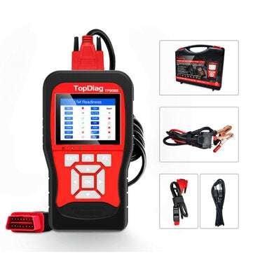 TP908B OBDII EOBD Car Diagnostic Scanner Tool 12V 24V Battery Tester 2 In 1 Dual System Detection