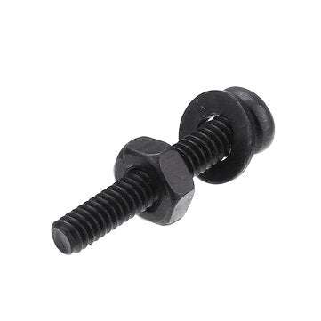 Suleve M2CH4 480Pcs M2 Hex Socket Button&Flat Head Screw Carbon Steel Bolt Nut Assortment