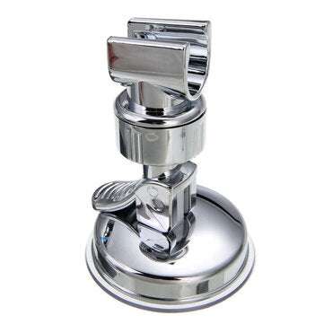 Universal Adjustable Hand Shower Holder Suction Cup Holder Full Plating Shower Rail Head Holder Bath