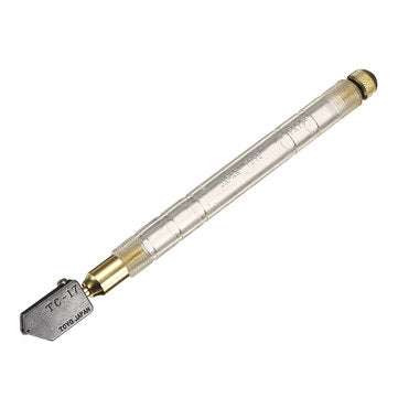 TC-17P 2-8mm Straight Cutting Hand Tool Plastic Handle Glass Bottle Cutter for TOYO Type