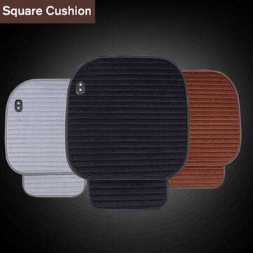 Universal Car Heated Seat Pad Cushion Cover Pad Adjustable Temperat... (COLOR.: GRAY | TYPE: SQUARE)