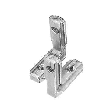 Suleve LJ20 5Pcs T Slot L Shape Inside Corner Connector Joint Bracket for 2020 Series Aluminum Pr