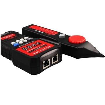 TASI TA8866D High Quality RJ11 RJ45 8P 6P Telephone Wire Tracker Network Cable Tester Detector Line