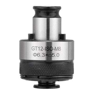 Tapping Chuck ISO Standard GT12 M4 M8 Overload Protection Pneumatic Tapping Collet Chuck (SIZE: M8)