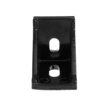 Suleve AJ28 10Pcs 2028 Black Aluminium Angle Corner Joint 20 Series Aluminum Extrusion 28x28mm Ri