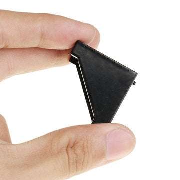Suleve AJ28 10Pcs 2028 Black Aluminium Angle Corner Joint 20 Series Aluminum Extrusion 28x28mm Ri
