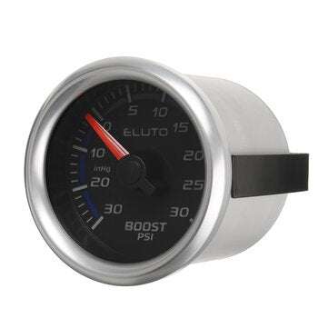 Universal 52mm Turbo Boost Pressure Pointer Gauge Meter Dials -30~30PSI LED