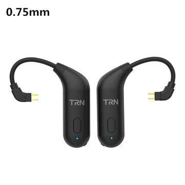 TRN BT20 Wireless bluetooth 5.0 HIFI Earphone 2PIN/MMCX Connector Ear Hook for... (TYPE: 0.75)