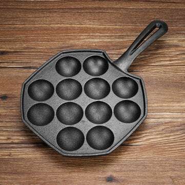 Takoyaki Grill Pan Nonstick Cooking Plate Pancake Puffs Octopus Ball Maker Mold