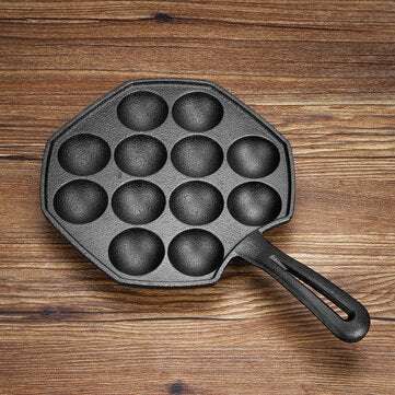Takoyaki Grill Pan Nonstick Cooking Plate Pancake Puffs Octopus Ball Maker Mold