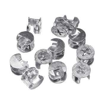 Suleve 125Pcs High Precision Hex Socket Head Cap Screw Bolts and Barrel Nuts Furniture Connecting Sc
