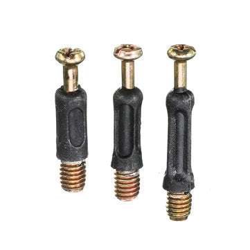 Suleve 125Pcs High Precision Hex Socket Head Cap Screw Bolts and Barrel Nuts Furniture Connecting Sc