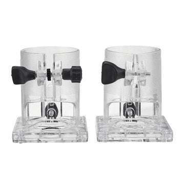 Trimming Router Base Machine Protective Cover PC With Knobs for Makita RT0701C (NUMBER: B)