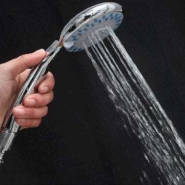 Universal 3 Modes Multifunction Chrome Bath Handheld Shower Head Set