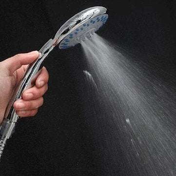 Universal 3 Modes Multifunction Chrome Bath Handheld Shower Head Set
