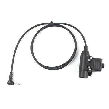 Tactical Element U94 Tactical PTT Headphone Adapter for Yaesu Vertexs VX-3R  Headphone Accessories
