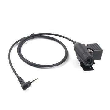 Tactical Element U94 Tactical PTT Headphone Adapter for Yaesu Vertexs VX-3R  Headphone Accessories