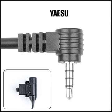 Tactical Element U94 Tactical PTT Headphone Adapter for Yaesu Vertexs VX-3R  Headphone Accessories