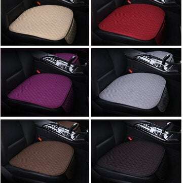 Universal Car Seat Cover Front Rear Seat Cushion Mat Pad Protec... (COLOR: COFFEE | POSITION: FRONT)